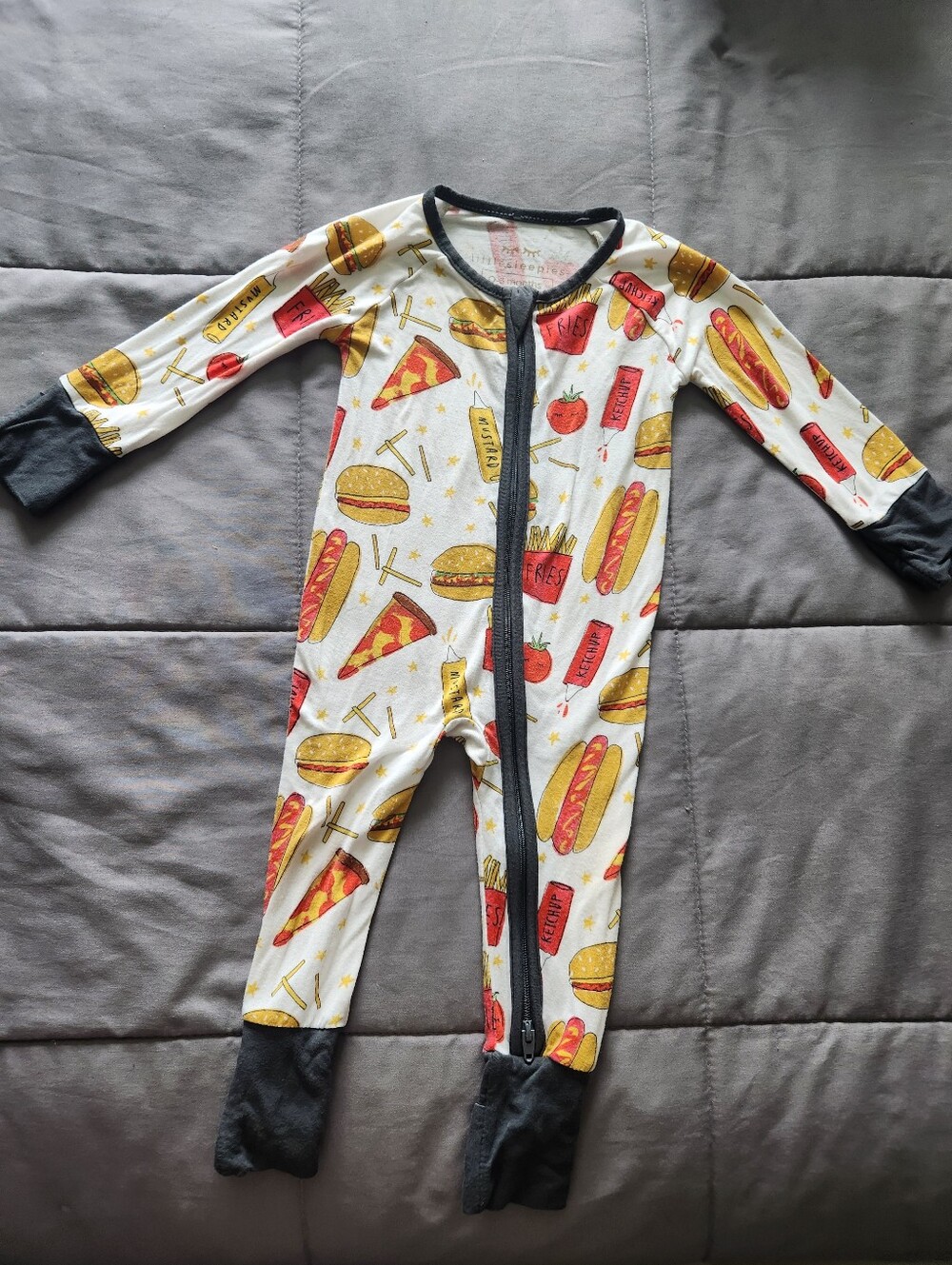 little sleepies Fast Foodie- hamburger hotdog pizza fries